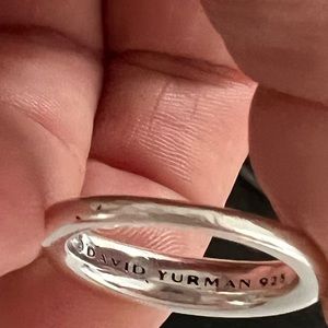 David Yurman two band ring, size 7